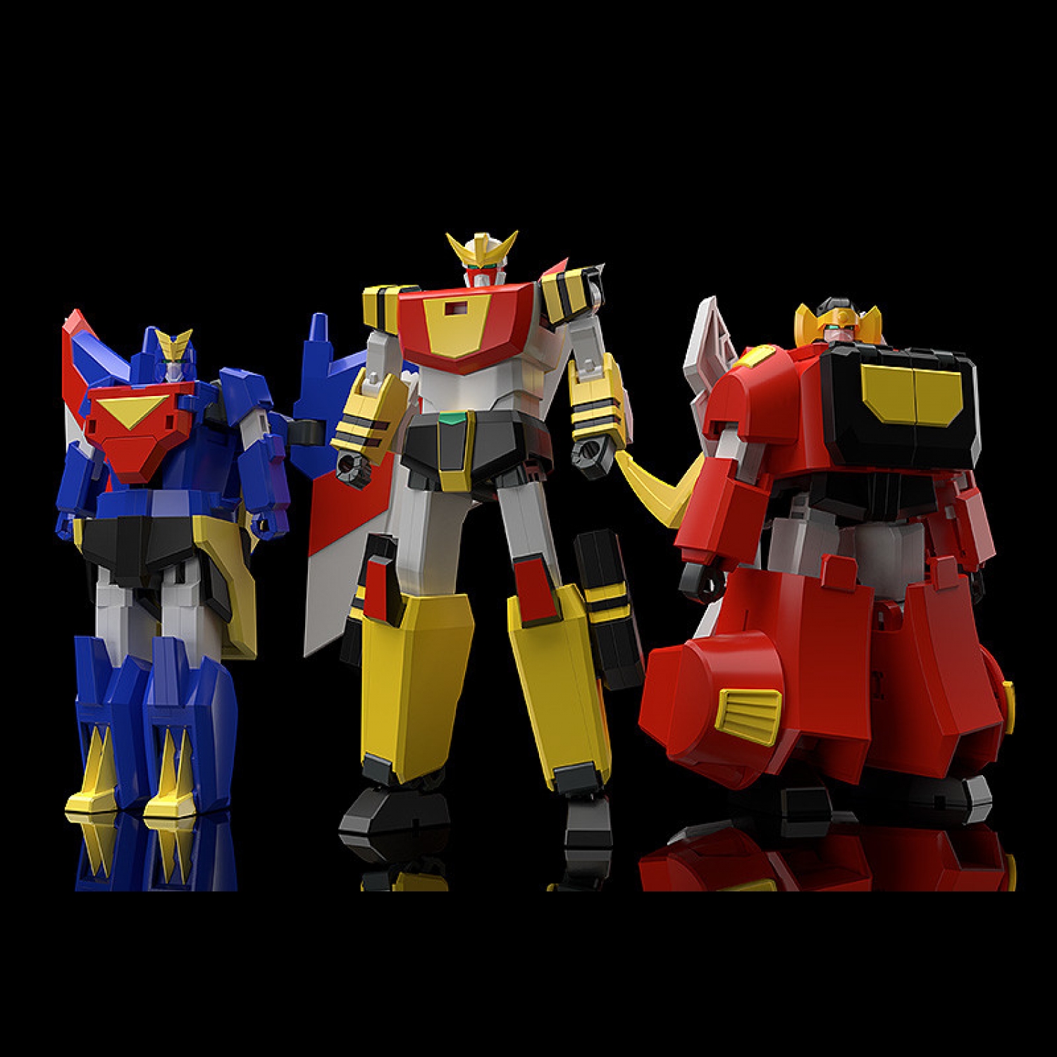 MODEROID Gambaruger 2nd re-run + Gekiryuger re-run + Revolger re-run (bundle)